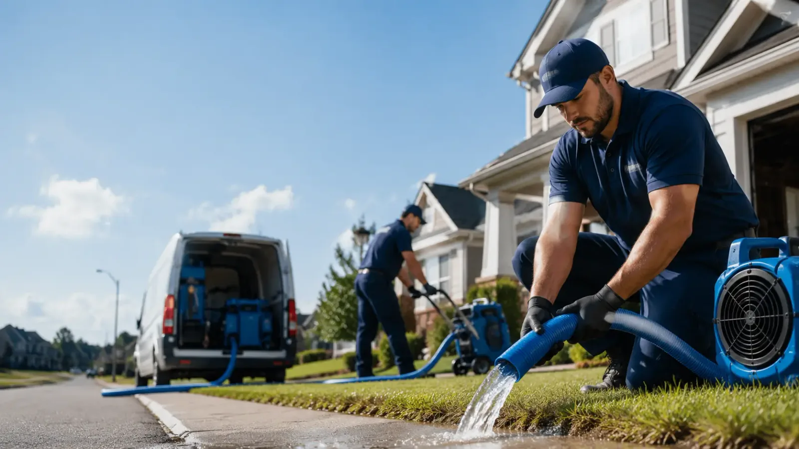 Flood Damage Restoration in Termo, CA